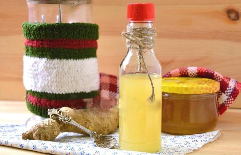 Βάμμα τζίντζερ με λεμόνι και μέλι για δραστικότητα