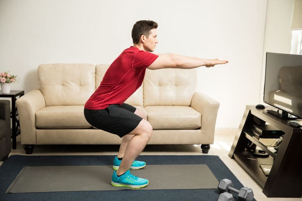 Τα squat βοηθούν στο χτίσιμο των μυών που είναι υπεύθυνοι για την ισχύ
